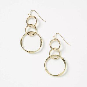"Atmospheric Hoops" Earrings